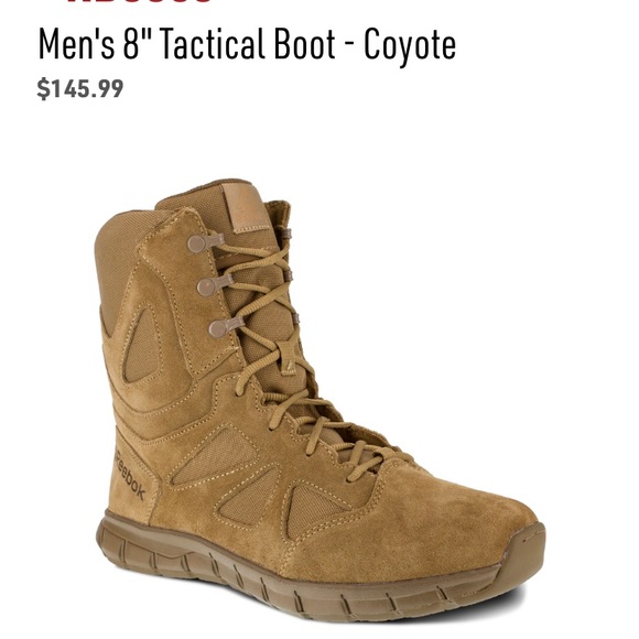 Women’s Reebok tactical boots size 6W New men’s size 4W - Picture 9 of 10